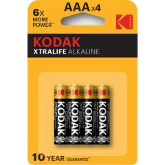 Kodak Aaax4 Alkalin İnce Pil