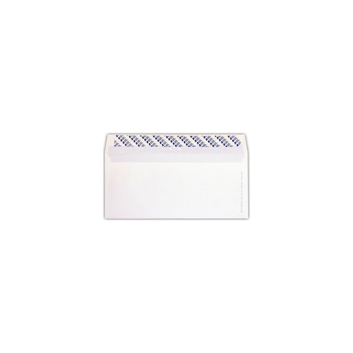 Buklet Mektup Zarfı Silikonlu 114X162 Mm 110 Gr 500 Lü (1 Paket 500 Adet)