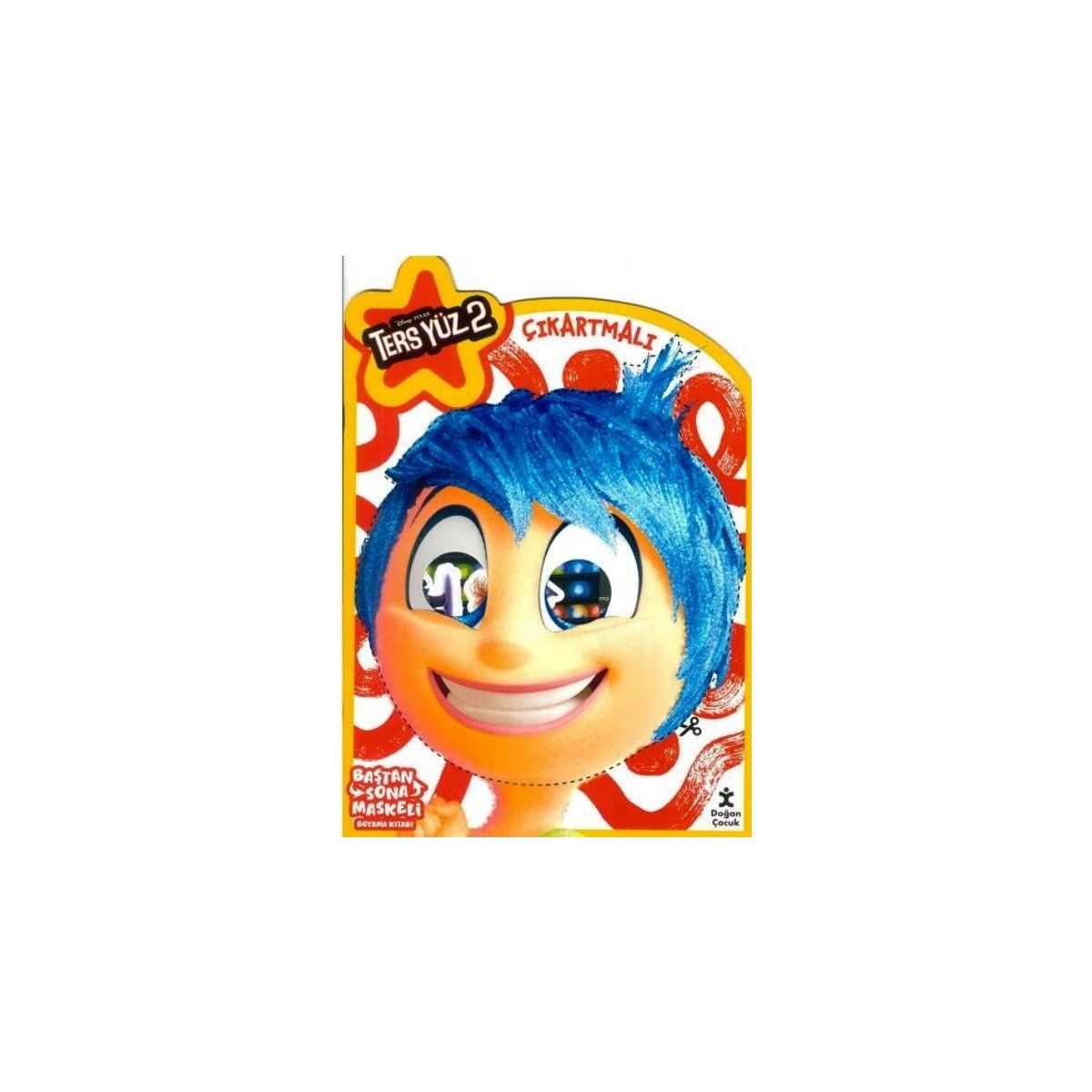 Disney Pixar Ters Yüz 2 - Baştan Sona Maskeli Boyama Kitabı