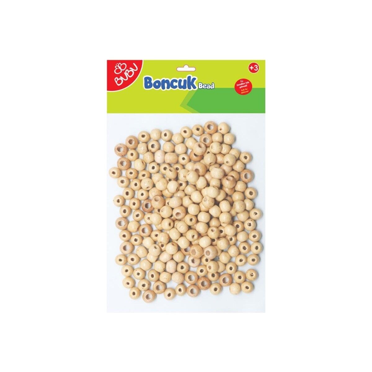Bubu Bu Bu Yuvarlak Natural Boncuk Karışık HS0034 / Bu Bu