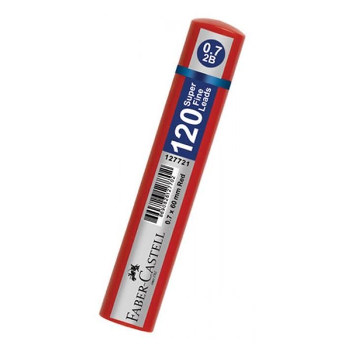 Faber Castell Tüp 0.7 Uç Kırmızı 120 Li