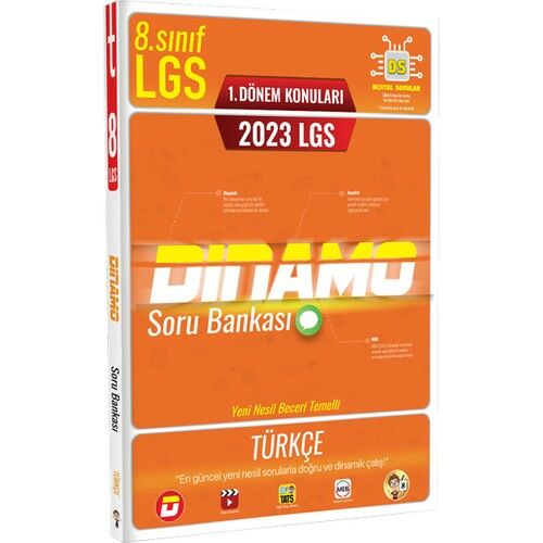 2023 Lgs 1. Dönem
türkçe Dinamo Soru Bankası
indirim