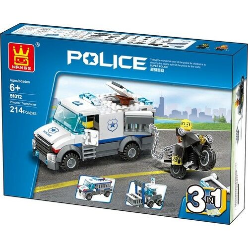 Lisanslı Wange214 Parça Mahkum Taşıma Aracı