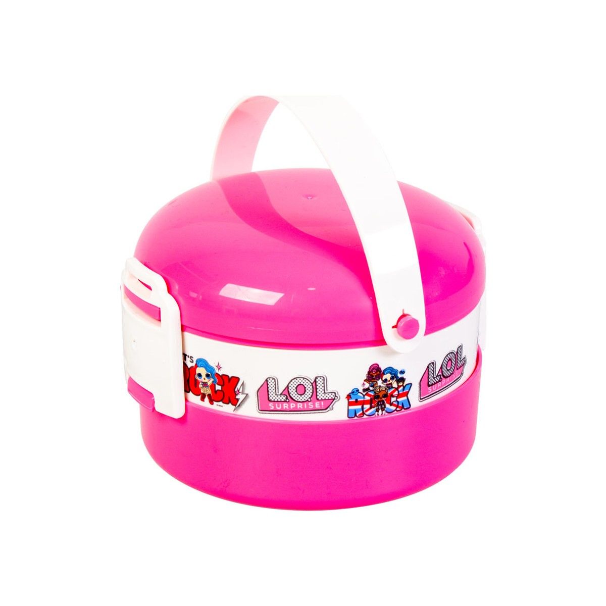 Lol Beslenme Çantası Silindir Pembe