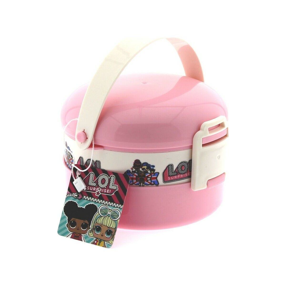 Lol Beslenme Çantası Silindira. Pembe