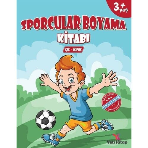 Yeti - Sporcular Boyama Kitabı