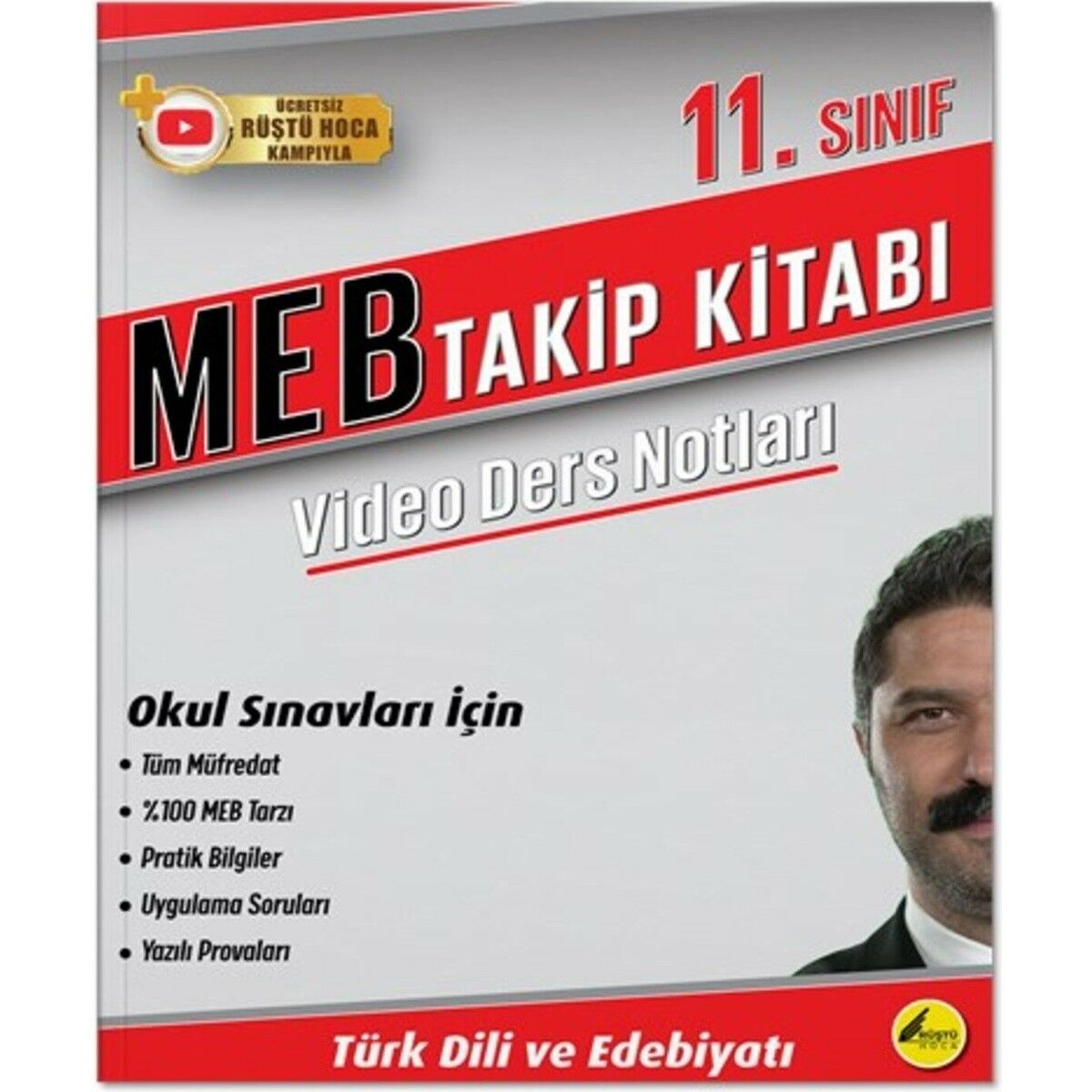 11. Sınıf Türk Dili ve Edebiyatı Mebtakip Kitabı - Rüştü Hoca
