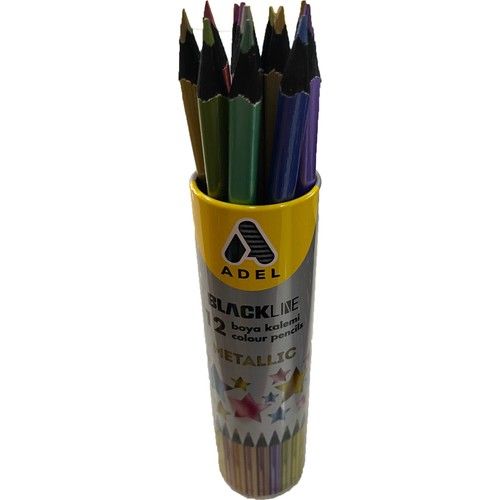 Adel 12 Li Metalik Kuru Boya Tüp