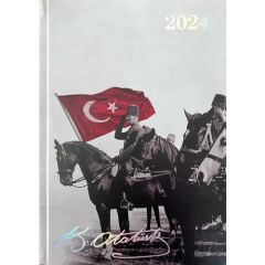 17x24 Kuşe Kapak Özel Atatürk Ajandası