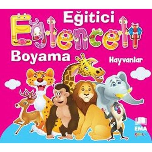 Eğitici Eğlenceli Boyama Hayvanlar