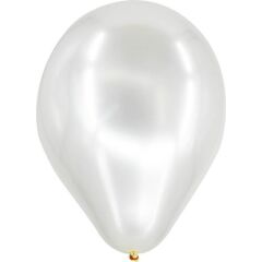 Metalik Balon Beyaz