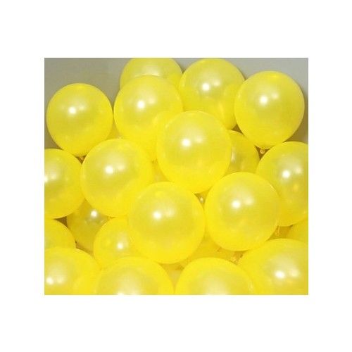Metalik Balon Sarı 100 Lü