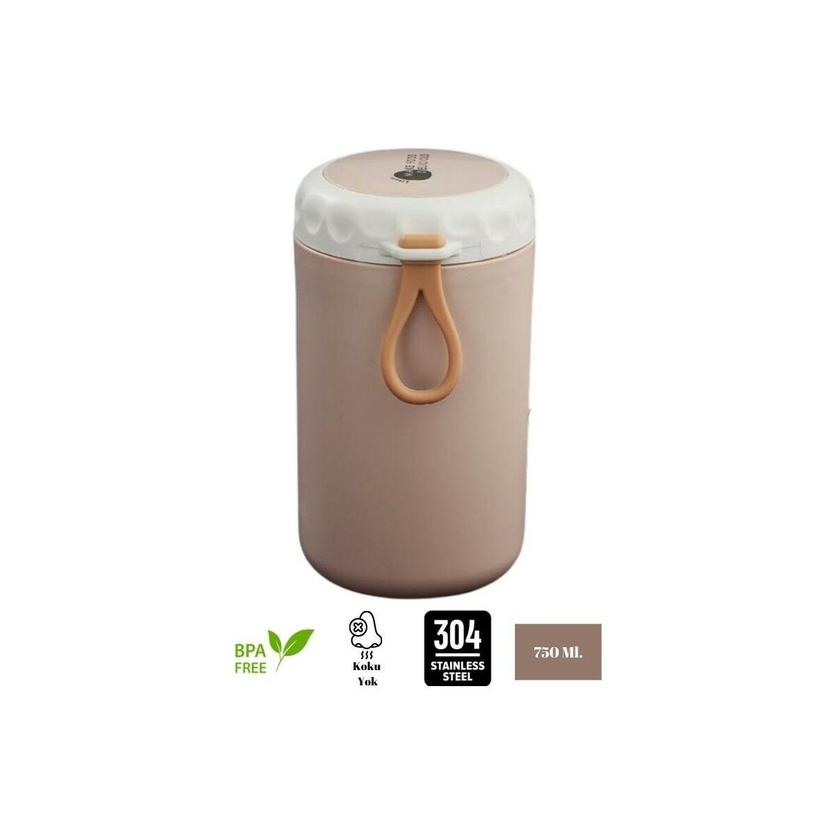 Vagon Çelik Lunch Box 750 Ml Pembe
