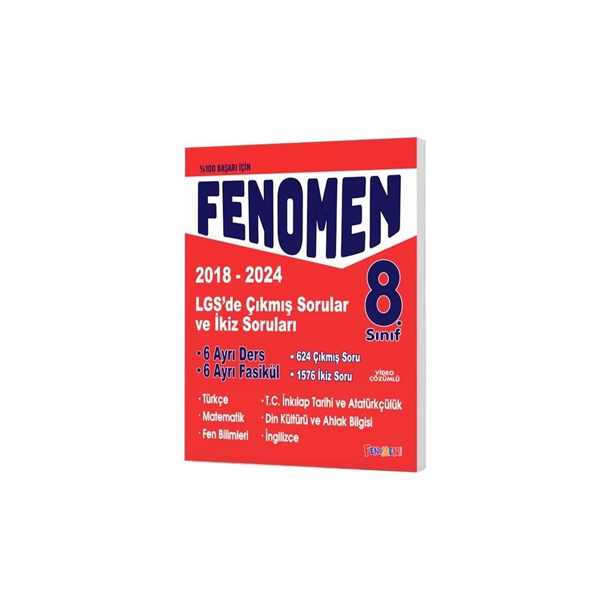 Fenomen Okul Yayınları 8. Sınıf LGS Çıkmış Sorular ve İkiz Soruları Seti