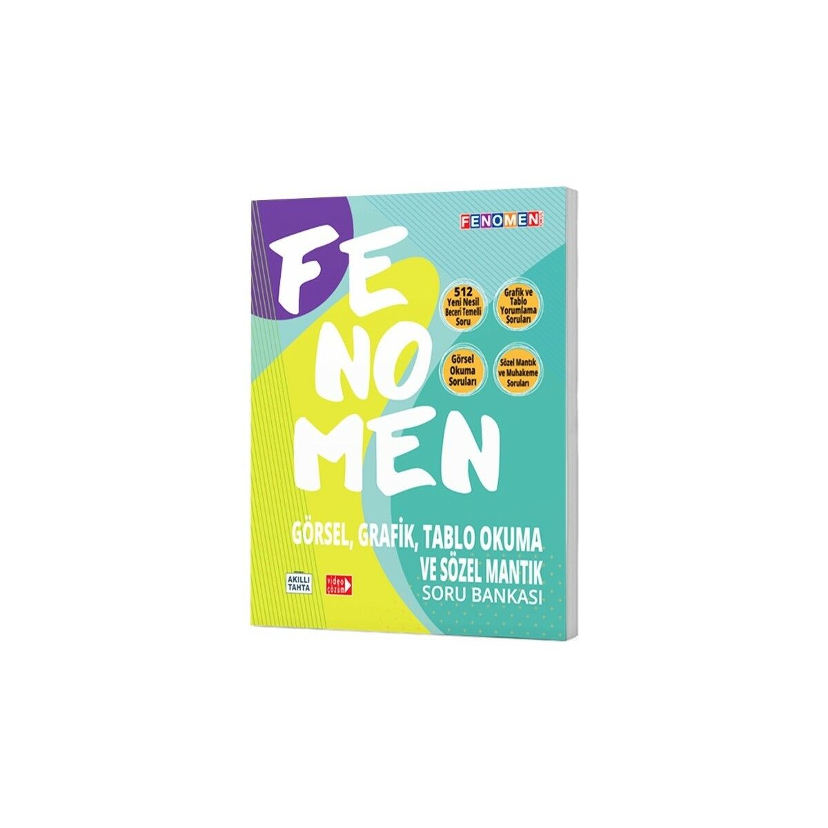 Fenomen LGS 8. Sınıf Görsel, Grafik, Tablo Okuma ve Sözel Mantık Soru Bankası