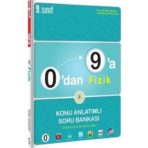 Tonguç Akademi 0'dan 9'a Fizik Konu Anlatımlı Soru Bankası
