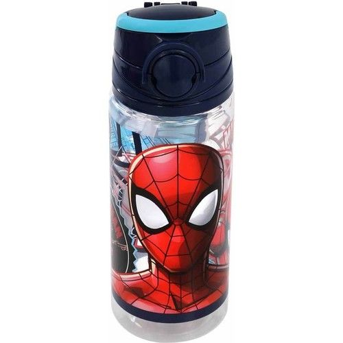 Spıderman Plastik Matara 500ml Torn W2