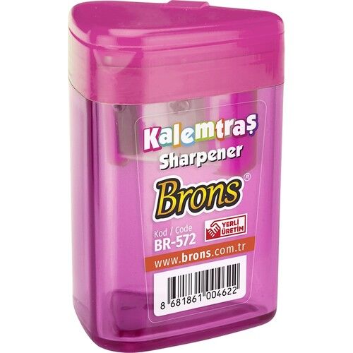 Brons Kalemtıraş Hazneli Üçgen BR-572