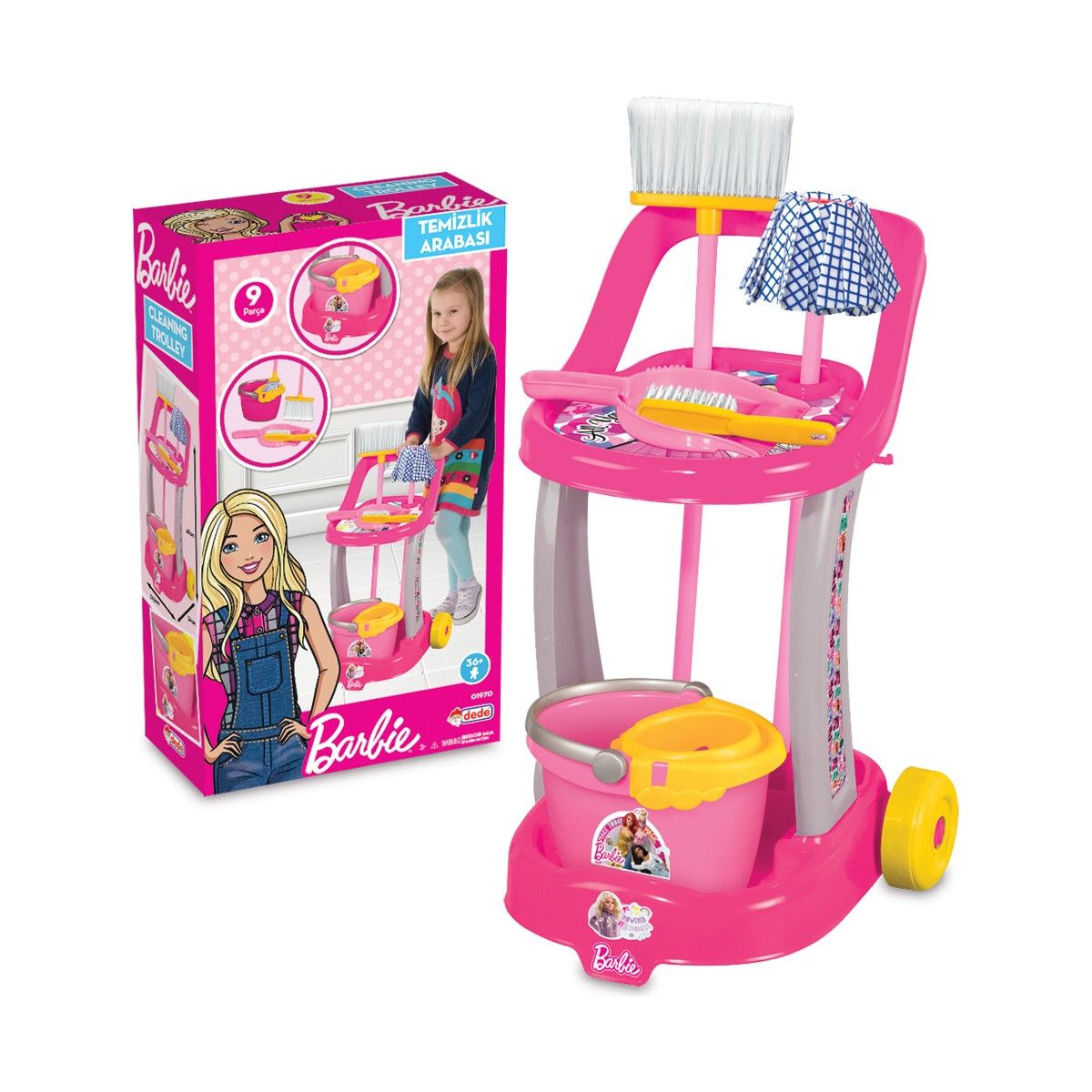 Dede Barbie Temizlik Arabası