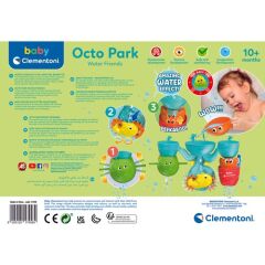 Baby Clementoni - Eğlenceli Arkadaşlar Su Parkı Banyo Oyuncağı