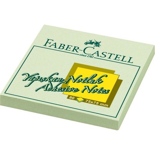 Faber Castell Postit 75x75 Yeşil