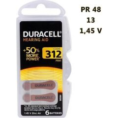 Duracell Kulaklık Pili No:312