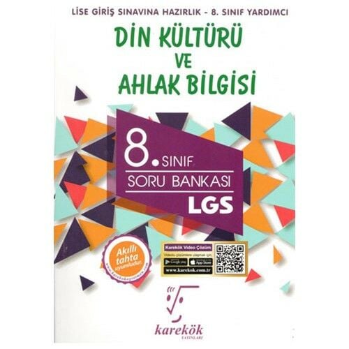 Karekök 8,Sınıf Din Kültürü Ve Ahlak Bilgisi S.B