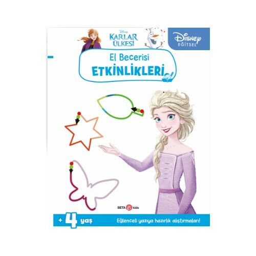 Disney Eğitsel Karlar Ülkesi El Becerisi Etkinlikleri Yazıya Hazırlık