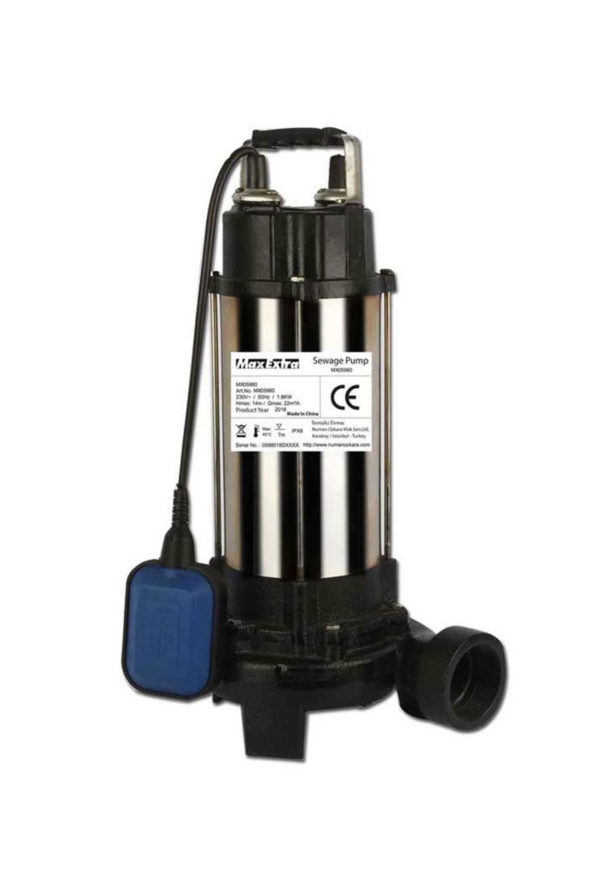 MaxExtra MX05910 1100W Bıçaklı Kirli Su Dalgıç Pompa