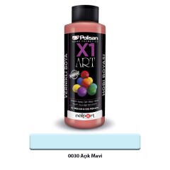 Polisan X1 Art Vernikli Hobi Boyası Açık Mavi 120 ml.