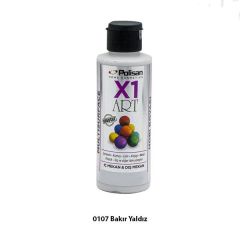 Polisan X1 Art Multisurface Hobi Boyası Yaldız Bakır 120 ml.