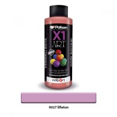 Polisan X1 Art Vernikli Hobi Boyası Eflatun 120 ml.