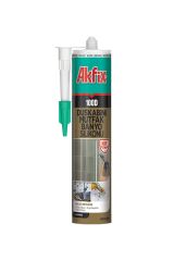 Akfix 100D Duşakabin Silikonu 280 ml Beyaz