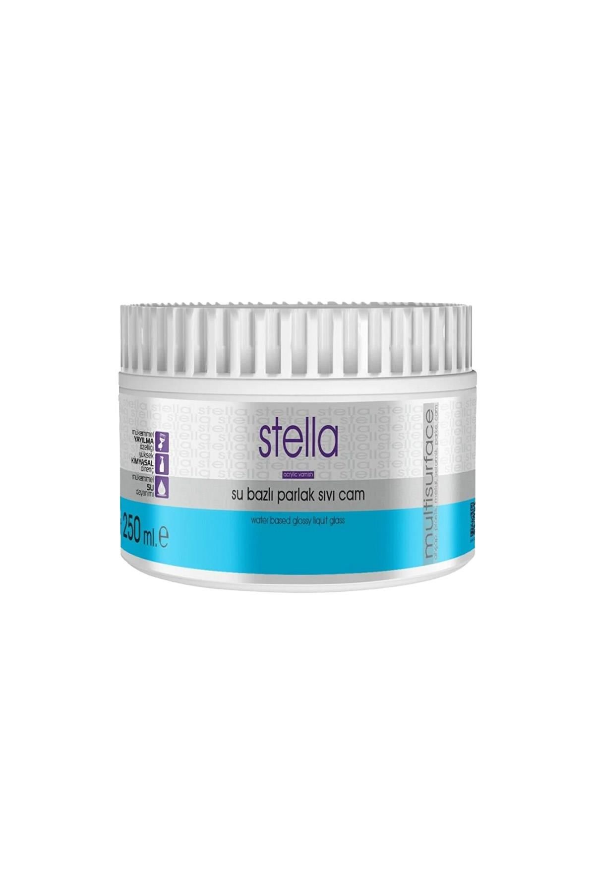 Stella Su Bazlı Parlak Sıvı Cam 250 ml.