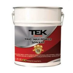 Tek Boya Trio-Max Metal Boyası 0,75 Lt.-Siyah