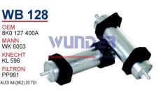 WUNDER WB128 MAZOT FİLTRESİ - AUDİ A4 (8K2)2.0 TDİ
