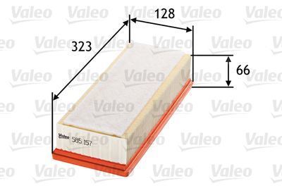 Valeo 585157 Hava Filtresi Audı  A4 2.0 Tdı-1.8 Tfsı