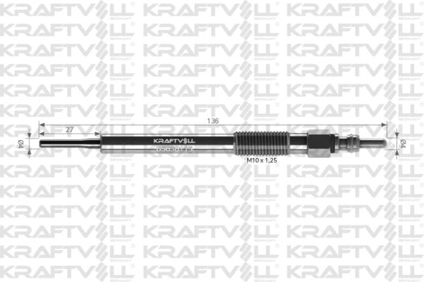 Opel Corsa 2006-2014 Arası 1.7 CDTI Kraftvoll Marka Kızdırma Bujisi
