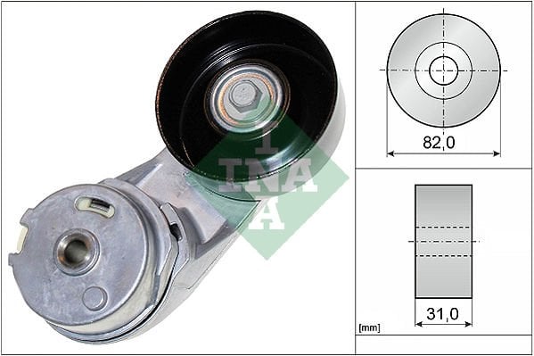 Opel Antara 2006-2010 Arası 2.4, 2.4 4x4 INA Marka Vantilatör Kayış Gergi Rulmanı