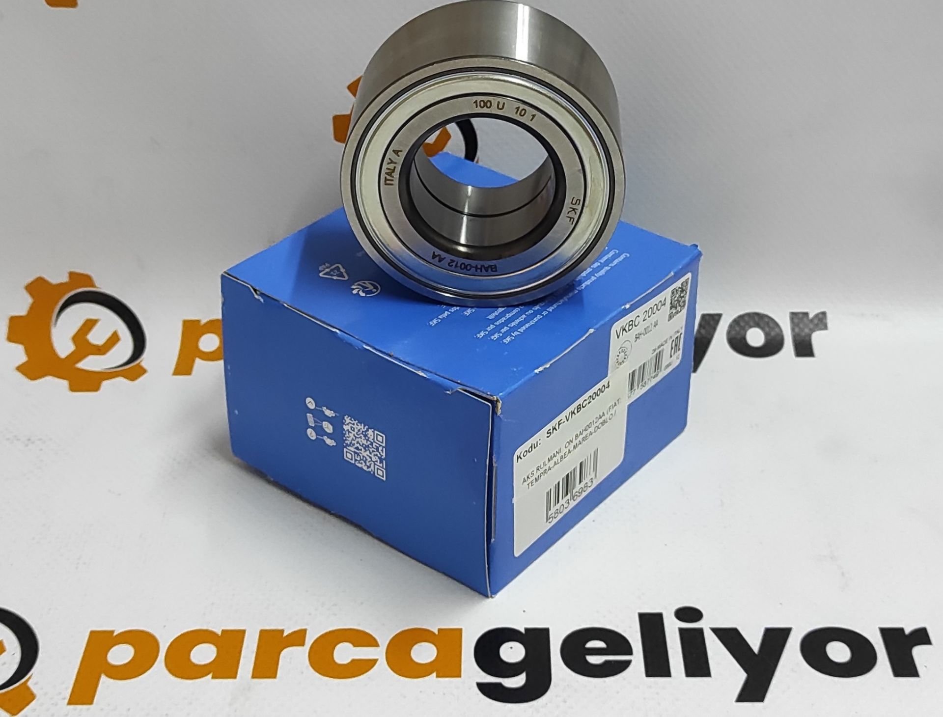 Clio II 1.4 16V Sağ-Sol Ön Teker Rulmanı (Abs'siz) Snr SKF-VKBC20004