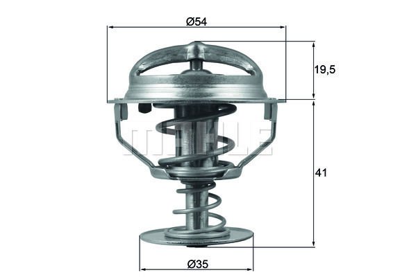 Ford Ka 1996-2008 Arası 1.3 i, 1.6 i Mahle Marka Termostat