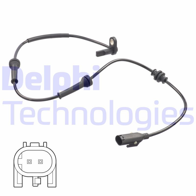 Fiat Linea 2006-2010 Arası 1.3 D Multijet Delphi Marka Ön Abs Sensörü