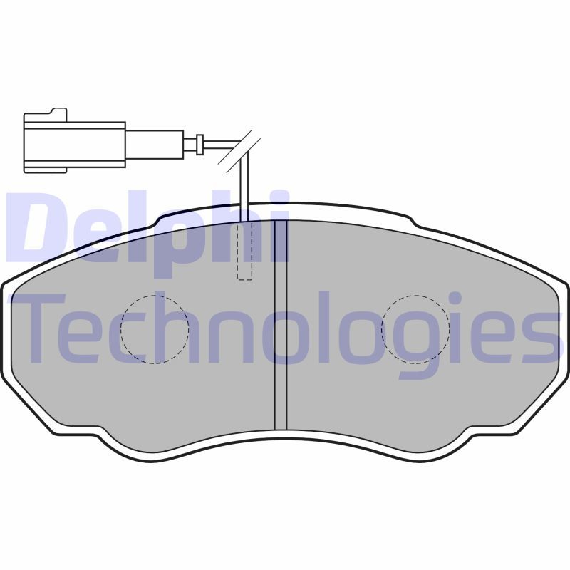 Citroen Jumper 1994-2002 Arası 2.0 Delphi Marka Ön Balata