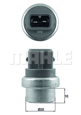 Volkswagen Polo 1995-2009 Arası 90 1.8 Mahle Marka Hararet Müşürü