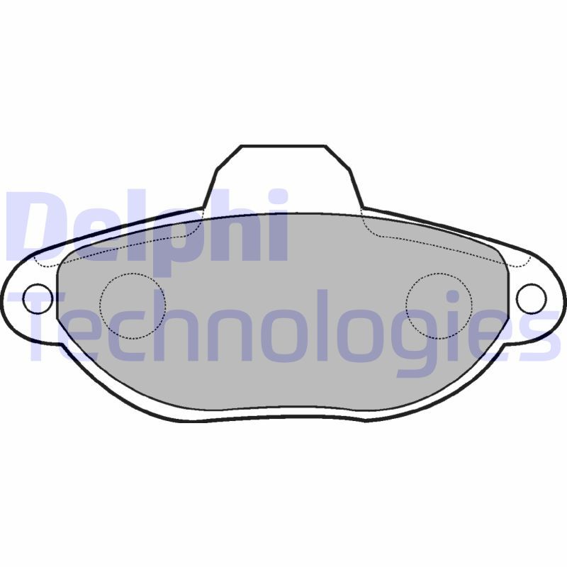Fiat Punto 1993-2000 Arası 55 1.1 Delphi Marka Ön Balata