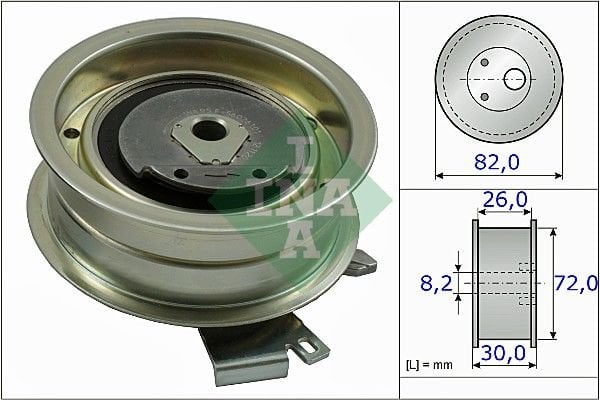 Volkswagen Golf 2004-2014 Arası 1.6 BiFuel, 1.6 MultiFuel INA Marka Triger Gergi Rulmanı