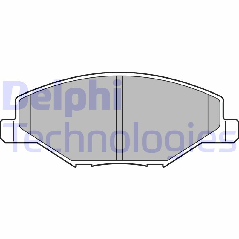 Skoda Fabia 2006-2014 Arası 1.6 Delphi Marka Ön Balata