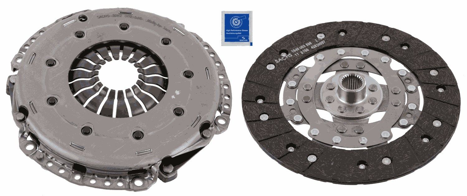 Citroen Ds3 2009-2016 Arası 1.6 Racing Sachs Marka Debriyaj Seti