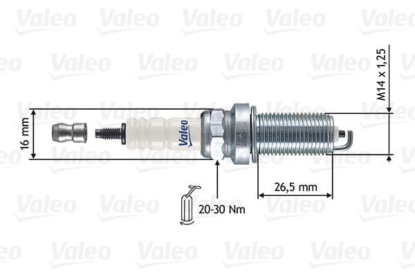 Peugeot 307 2000-2012 Arası 1.6 Valeo Marka Buji