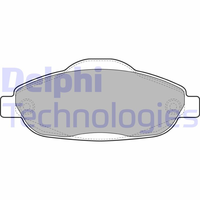Peugeot 308 2007-2016 Arası 1.6 BioFlex, 1.6 16V, 1.6 HDi, 1.4 16V, 1.6 THP Delphi Marka Ön Balata